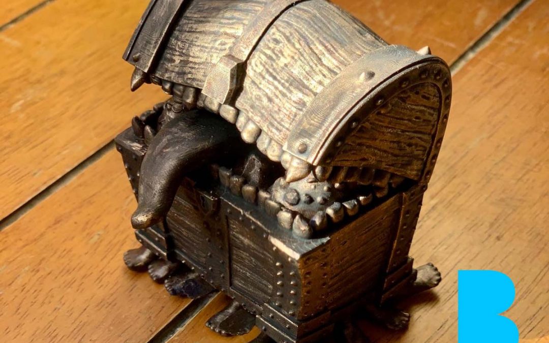 Creating & 3D Printing The Luggage from Discworld