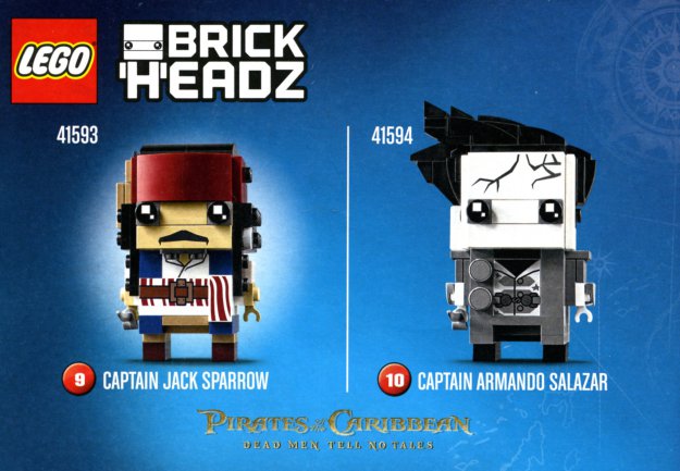 LEGO BrickHeadz Pirates of the Caribbean