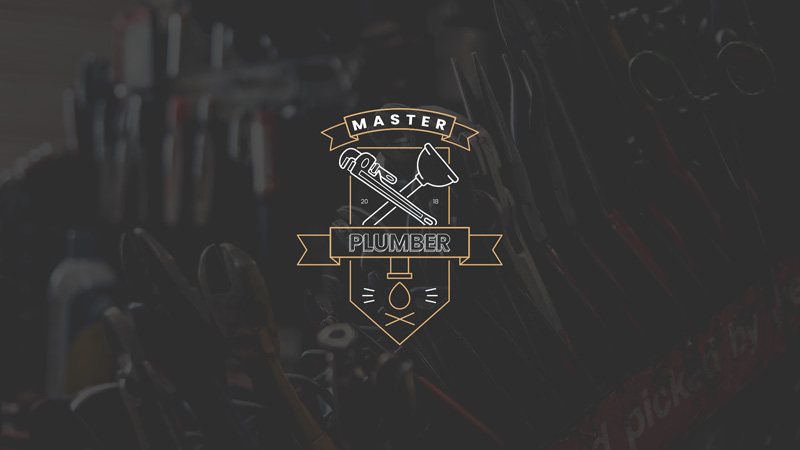 Master Plumber Logo Design